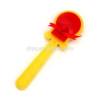 Hot selling cheap plastic hand clapper percussion instrument